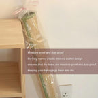 Flat Open 12x47 Inch (20-Pack) Extra Long Plastic Sleeves, Narrow Poster Bags, Plastic Blueprint Bags Waterproof Tube for Storage Clear