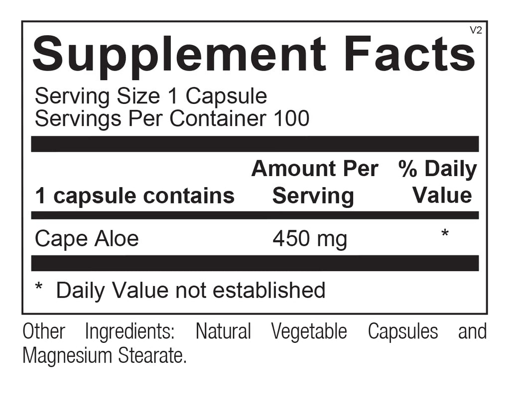 5A Super Aloe 450 100ct