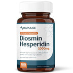 VitaPulse Hesperidin Plus 1000mg Per Serving (180 Vegetarian Capsules) - 90 Days Supply