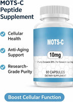 GOUBEE MOTS-c Capsule - 10mg, High-Purity Capsules, 99% Purity - 60 ct