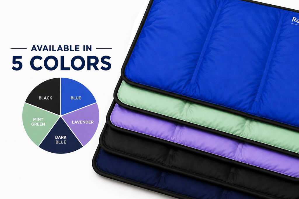 2 Pack Large Ice Packs for Injuries | 11" x 14.5" | Hot & Cold Pack | Reusable Gel Pack, Durable Construction, & Flexible When Frozen (Dark Blue, 11x14.5 Inch (Pack of 2))