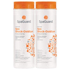 SpaGuard Spa Shock Oxidizer for Spas & Hot Tubs, 35 oz, Pack of 2, Non-Chlorine Oxidizer, Easy to Use, Quick-Dissolving Shock Treatment