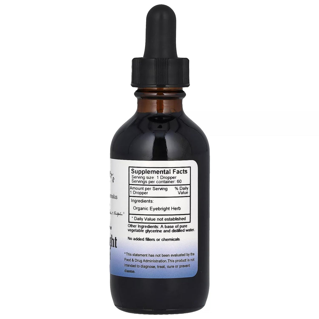 Christopher's Original Formulas Herbal Eyebright, 1 fl oz - Natural Eye Wellness