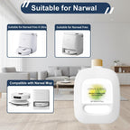 440934 Floor Cleaning Solution Compatible With NARWAL Robot Vacuum And Mop Cleaner(Model Freo | Freo X Ultra). Residue & Streak Free.Deep Cleans For Multiple Hard Floors.LEMON & BASIL Scent(2 bottle)