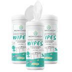 MOMREMEDY Hydrogen Peroxide Cleaning Wipes | All Purpose Cleaner and Stain Remover | Multipurpose for Kitchen, Bathroom, All Surfaces