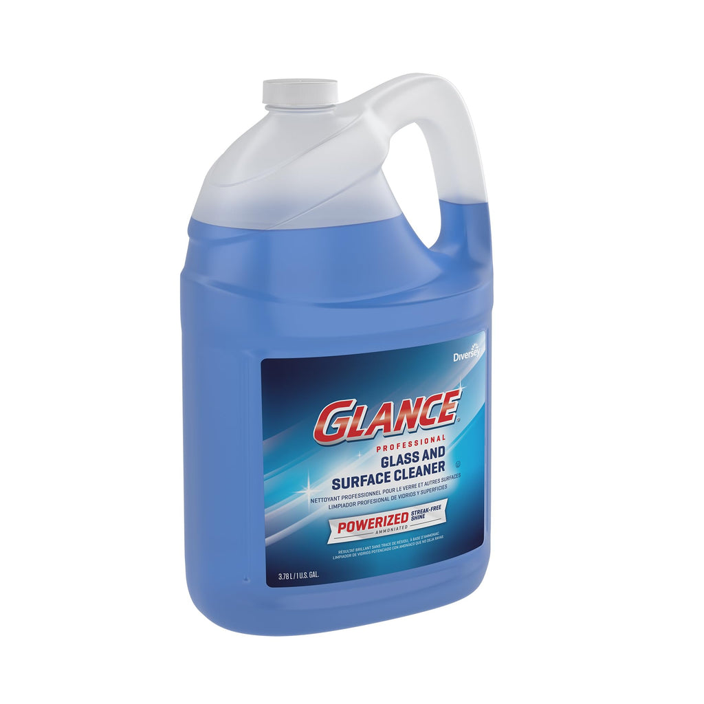 Diversey Glance Powerized Glass And Surface Cleaner, Liquid, 1 Gal