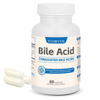 Florvyn Conjugated Bile Acid Supplement 1000mg – Supports Fat Digestion & Absorption of Fats & Fat-Soluble Nutrients, Gut Comfort & Nutrient Utilization, 60 Capsules, 30 Day Supply