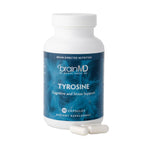 BRAINMD Dr Amen Tyrosine - 120 Capsules - Promotes Mental Focus, Clarity & Alertness - Gluten Free - 60 Servings