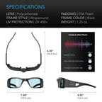AC Infinity Grow Room Glasses, Indoor LED Grow Light Glasses