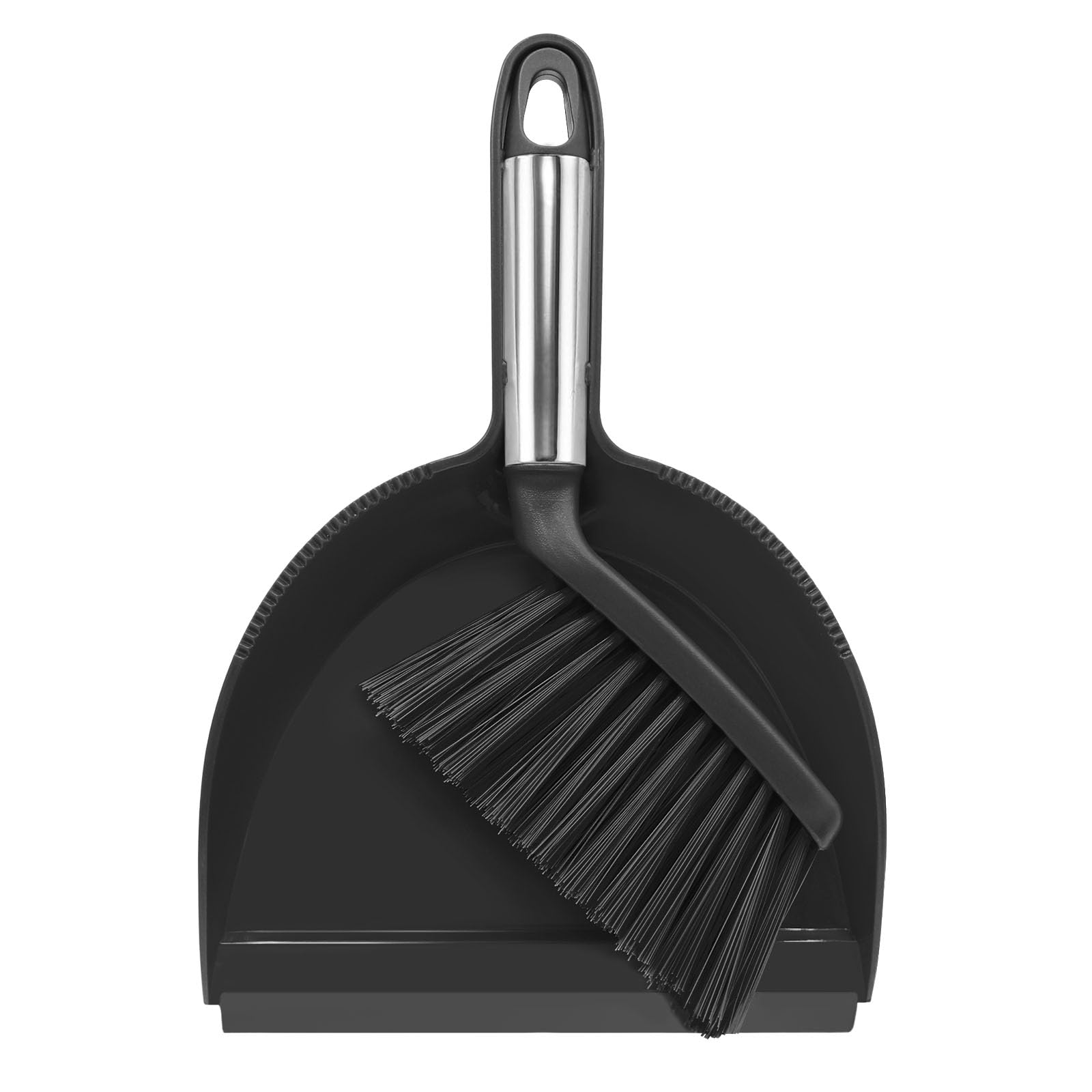 NACENA Mini Broom and Dustpan Set, Small Dust Pan and Brush Set, Green