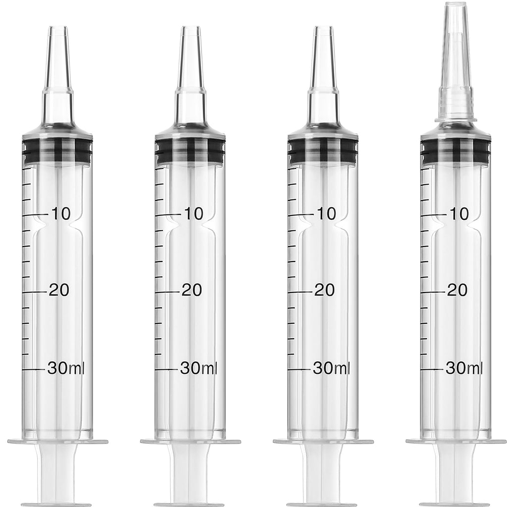 Frienda 4 Packs Syringes Without Needles,30 Ml