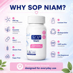 SOP NIAM D-Chiro Inositol 500mg 2-Month Supply | High Potency Inositol