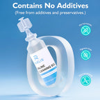 RAELIS Saline Solution, 150ml /5.28 FL OZ Normal Solution for Multiple Household Uses, 5ml Each, 30 per Box