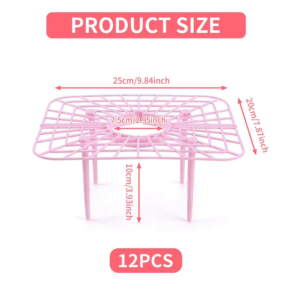 12 Pcs Garden Strawberry Supports Racks Strawberry Stand for Garden
