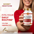 (2 Pack) Sweet Restore Glycogen Support - Official Sweet Restore Capsules Advanced Formula with All Natural Ingredients, SweetRestore Glyco Pills for Wellness & Health, 120 Capsules for 2 Months