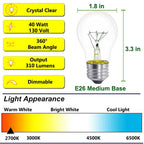 Lava Lamp Bulb 40W 4 Pack E26 Medium Base A15 Appliance Oven Light Bulb
