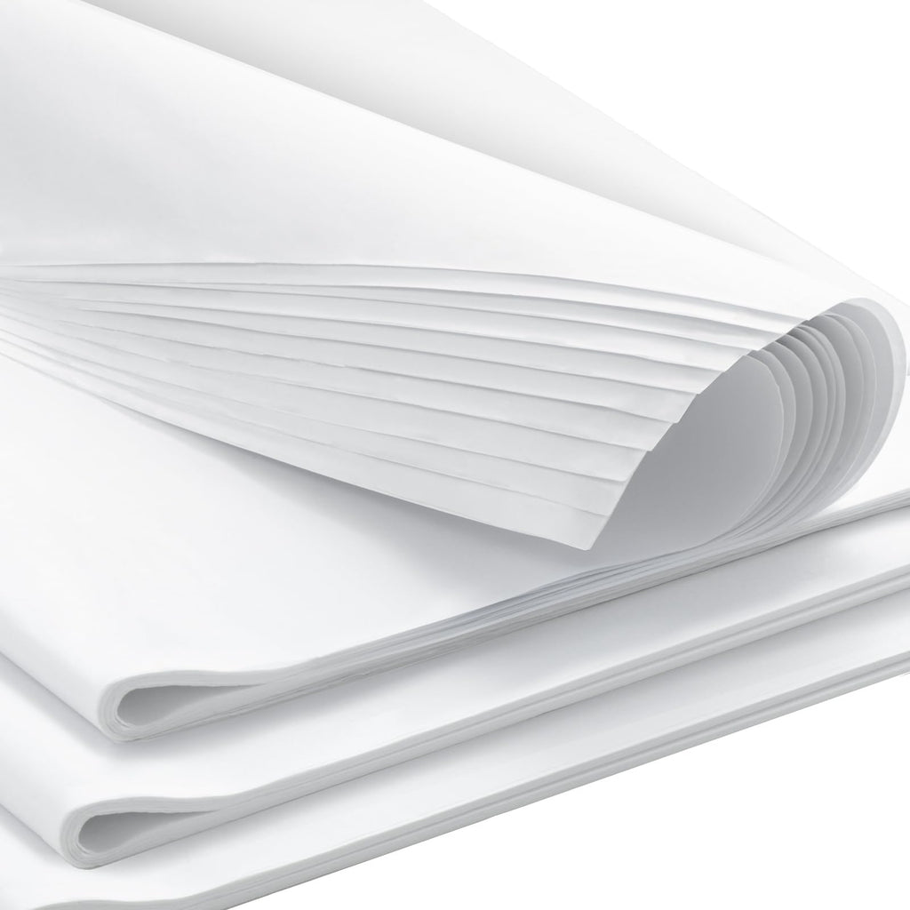 Simetufy 270 Sheets 20" x 20" White Tissue Paper for Gift Bags Wrapping