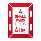 Command 4 lb Small Picture Hanging Strips 36 Pairs (72 Strips), Damage-Free Hanging Picture Hangers, No Tools Wall Hanging Strips for Home Decor, White Adhesive Strips