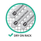PIG Mildew-Resistant Absorbent Sock | Water Absorbing Snake | 3" W x 4' L | Absorbs up to 1 gal per Sock | 4 Count | PIG106