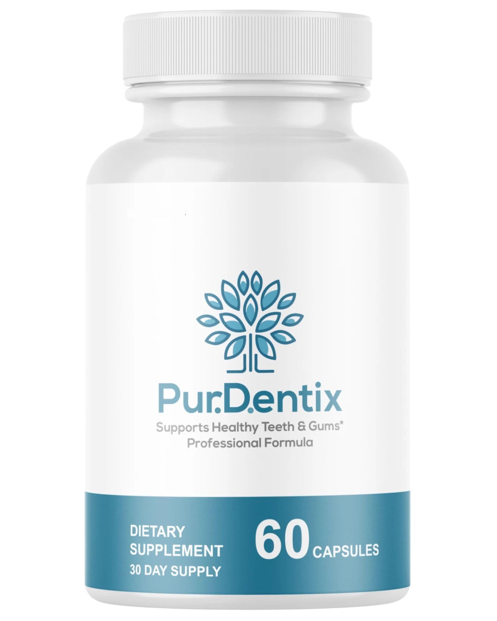 PurDentix-X - Oral Health Probiotic – 4-Strain Formula for Healthy Gums, Teeth & Fresh Breath | Oral Probiotics for Mouth & Bad Breath Support | Dental Health - 60 Capsules (Non chewable)