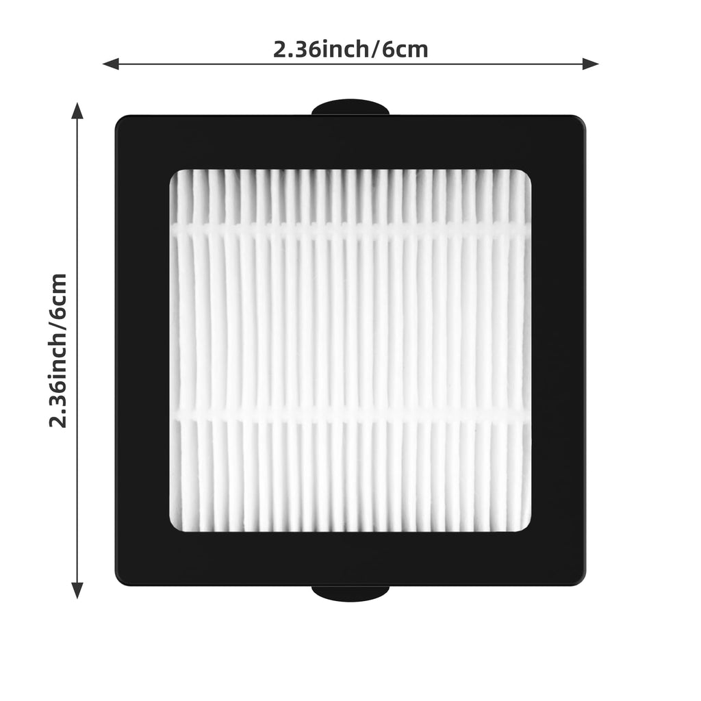 FUKANG Smokeless Ashtray Replacement Filters 4Pack - HEPA & Carbon Layer for Smoke, Dust, Odor Elimination