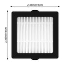 FUKANG Smokeless Ashtray Replacement Filters 4Pack - HEPA & Carbon Layer for Smoke, Dust, Odor Elimination
