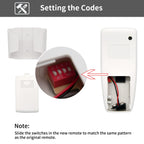 CENMING Ceiling Fan Remote Control Replacement for Harbor Breeze Hampton Bay,303.9MHz 3-Speed Light Dimmer, for FAN-11T L3HFAN11T 35T1 CHQ8BT7030T UC7030T CHQ7030T 2AAZPFAN53T FAN-53T (Remote Only)