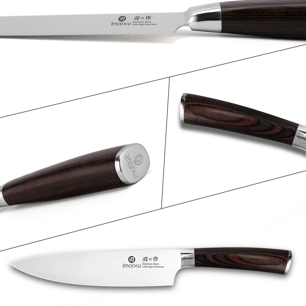 imarku Japanese Chef Knife-Sharp Kitchen Knife 8 Inch, Gift for Mom & Dad