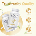 TakTuqa Lovy Urocontrol Capsules – Lovy Bladder Control Supplement with Magnesium, Cranberry & Pumpkin Seed, Herbal Blend for Men & Women, Non-GMO & Gluten Free – 60 Capsules