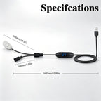5V USB Digital Temperature Controller | 0-60°C Thermostat Magnetic Probe