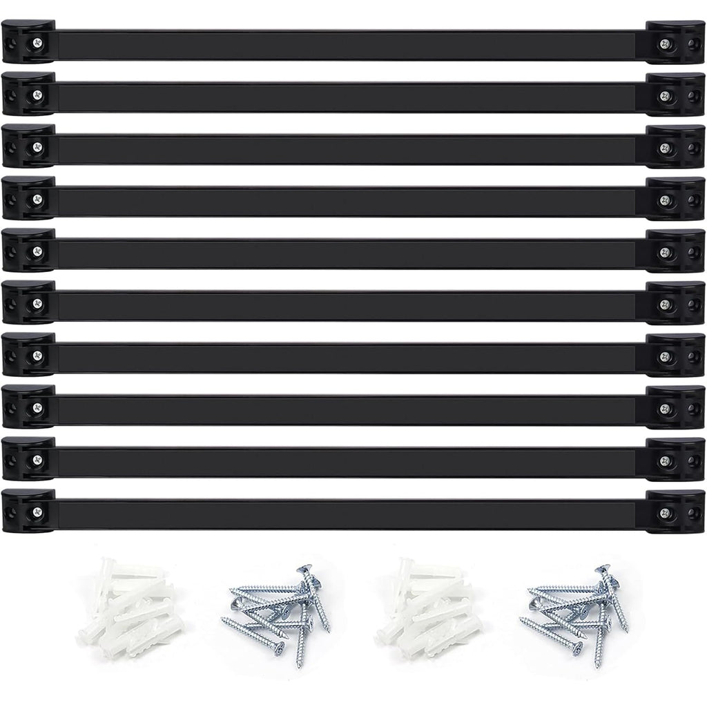 DGSL Magnetic Tool Holder Strip 10 Pack, 18 In Heavy Duty Tool Organizer Magnetic Strip, Tool Magnet Bar For Garage Tool Organization