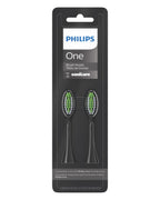 Philips One by Sonicare 2pk Brush Heads, Black BH1022/06