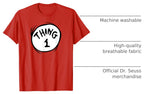 Dr. Seuss Thing 1 Emblem T-Shirt