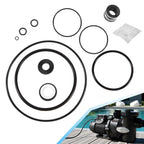 O-Ring Rebuild Repair Kit for Jandy Zodiac FHPF, FHPM, FloPro & VS FloPro Series Pool Pump, (Diffuser/Impeller/Backplate/Tail Piece Union/Trap Lid/Drain Plug) O-Rings/Water Slinger/PS-3890 Shaft Seal