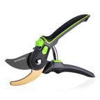 WORKPRO 9" Bypass Pruning Shears, Garden Shears with Titanium Coated