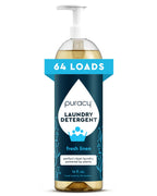 Puracy Natural Liquid Laundry Detergent, Hypoallergenic, Enzyme-Based, Fresh Linen, 24 Fl Oz (Pack of 1)