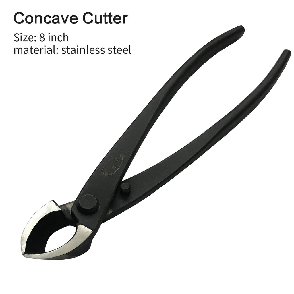 VOUIU 5-Piece Bonsai Tool Set,Knob Cutter,Concave Cutter,Wire Cutter,Jin Pliers,Bonsai Scissors