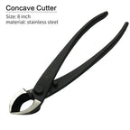VOUIU 5-Piece Bonsai Tool Set,Knob Cutter,Concave Cutter,Wire Cutter,Jin Pliers,Bonsai Scissors