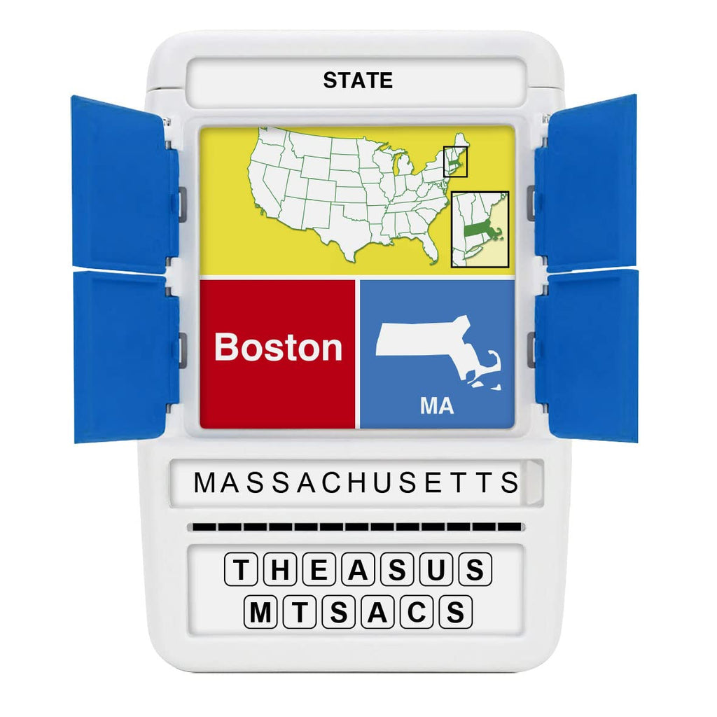 100 PICS US States & Capitals Flash Cards | All 50 States and Capitals to Learn | Fun and Functional Case | Ultimate Flashcards for United States Geography | Card Games for Kids and Adults | Ages 6+