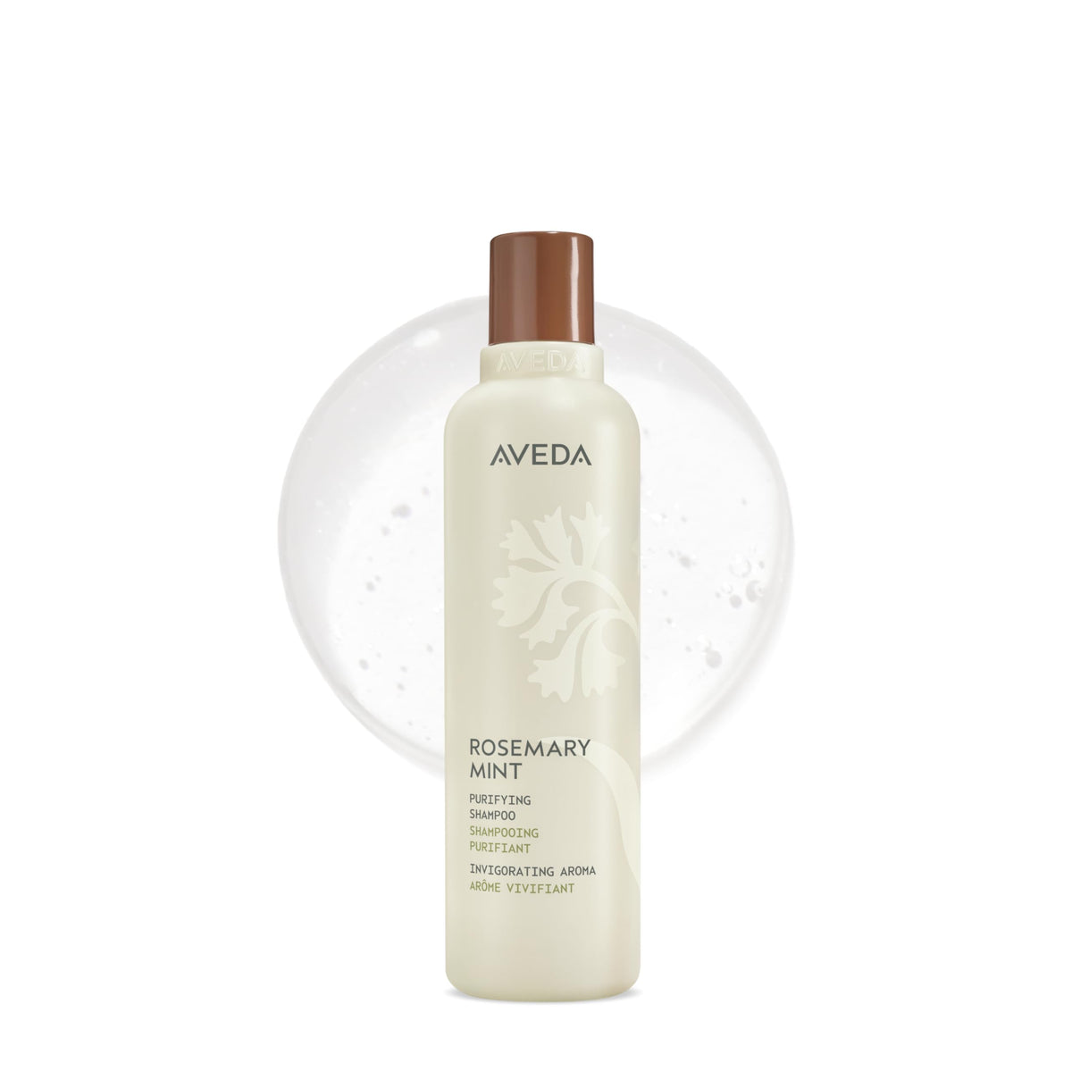 AVEDA Rosemary Mint Purifying Shampoo | Clarifying Shampoo | Gently Removes Buildup, Adds Shine | For Normal to Oily Hair, Fine to Medium Hair | Invigorating Aroma| 97% Naturally Derived*, 8.5 Fl Oz