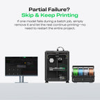 Creality K2 SE 3D Printer, 500mm/s High-Speed Printing, Support Multi Color 3D Printing Needs CFS, Solid Metal Build, Auto Leveling, Direct Drive Extruder, Quick-Swap Nozzle, 220×215×245mm Print Size