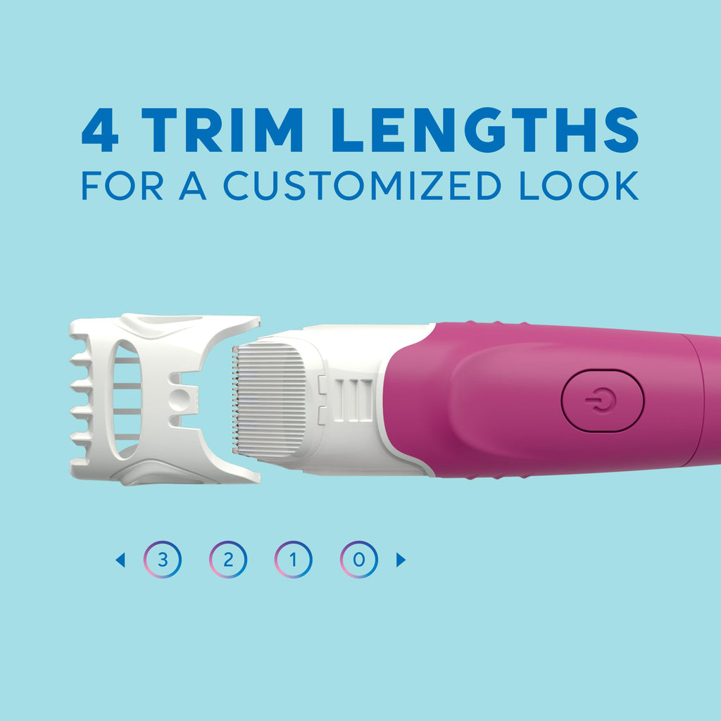 Schick Hydro Silk TrimStyle 2in1 Bikini Trimmer & Razor, Handle & 3 Refills