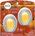 Febreze Air Freshener Odor Fighting Spray, Pumpkin Patch) Limited Edition, 8.8 oz. (Pack of 2) + Febreze Small Spaces Air Freshener Limited Edition Scents (Pumpkin Patch), 2 Count)