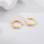 vuiikhir 14K Gold Earrings for Women 14K Gold Hoop Earrings for Women