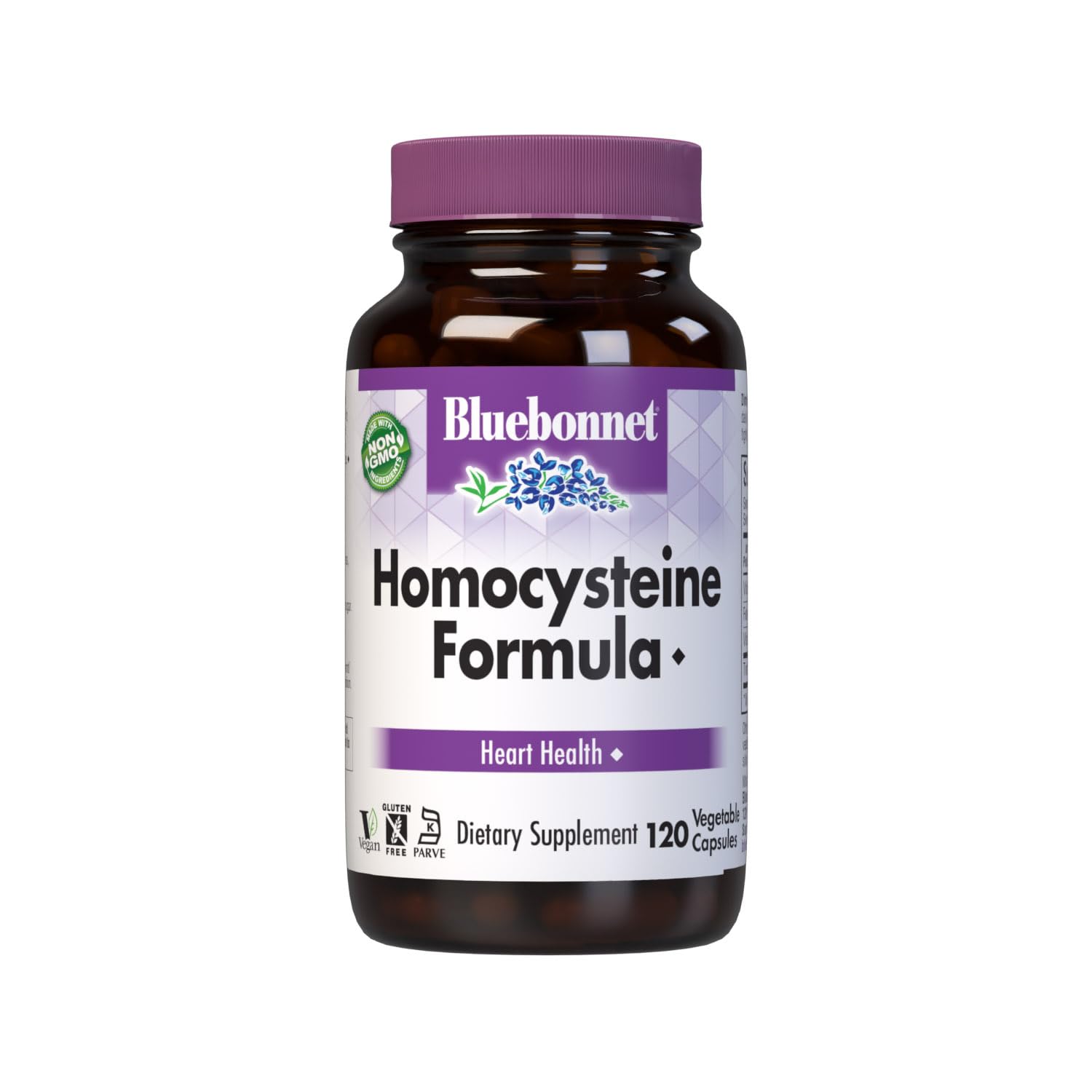 Bluebonnet Homocysteine Formula Supplement, 120 Count