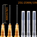 100Pack 25Ga 1Inch/25mm Disposable Dispensing Lab Supplies Individually Sealed Packaging