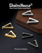 ChainsHouse Huggie Hoop Earrings for Men Women, Stainless Steel