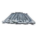 Metal Stakes, 6 Inch 144 Pcs Galvanized Landscape Spikes,Garden Nails for Turf,Weed Barriers,Tent and More