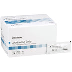McKesson Lubricating Jelly, 5 g [144 Count] Water Based Non-Sticky Lube, Water Soluble Lubricant Gel - for Surgical, Medical, Personal – Sterile Individual Packets