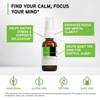 DAVINCI Labs Liposomal L-Theanine - Dietary Supplement to Support Stress Management, Concentration, Focus and Relaxation* - Vegetarian - Gluten and Soy-Free - Dairy-Free - 30 ml